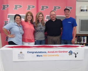 AnnaLee Garner, Mars Hill Cheer