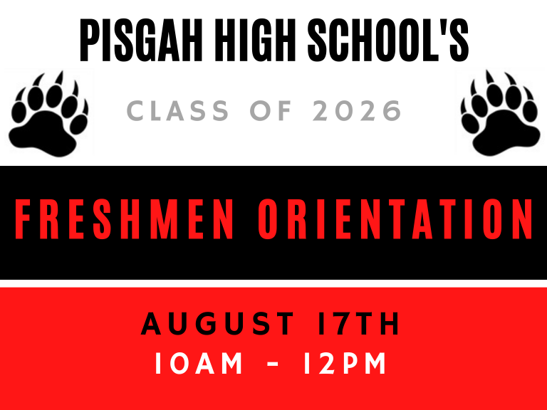 Mark Your Calendar PHS Freshman Orientation Information